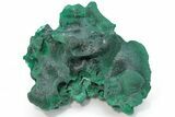 Silky, Fibrous Malachite Cluster - Congo #224022-1